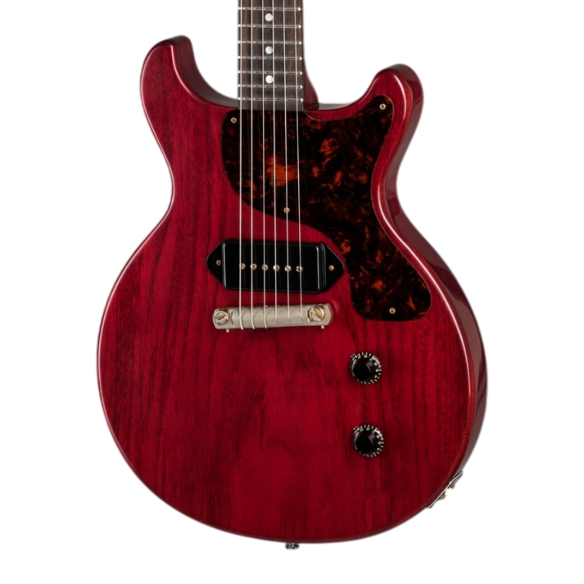 Đàn Guitar Điện Gibson Custom 1958 Les Paul Junior, Reissue, VOS, Cherry Red