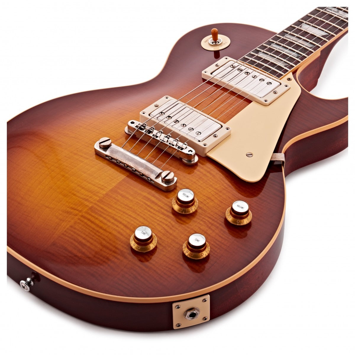 Đàn Guitar Điện Gibson Custom 1960 Les Paul Standard Reissue, VOS, Iced Tea Burst