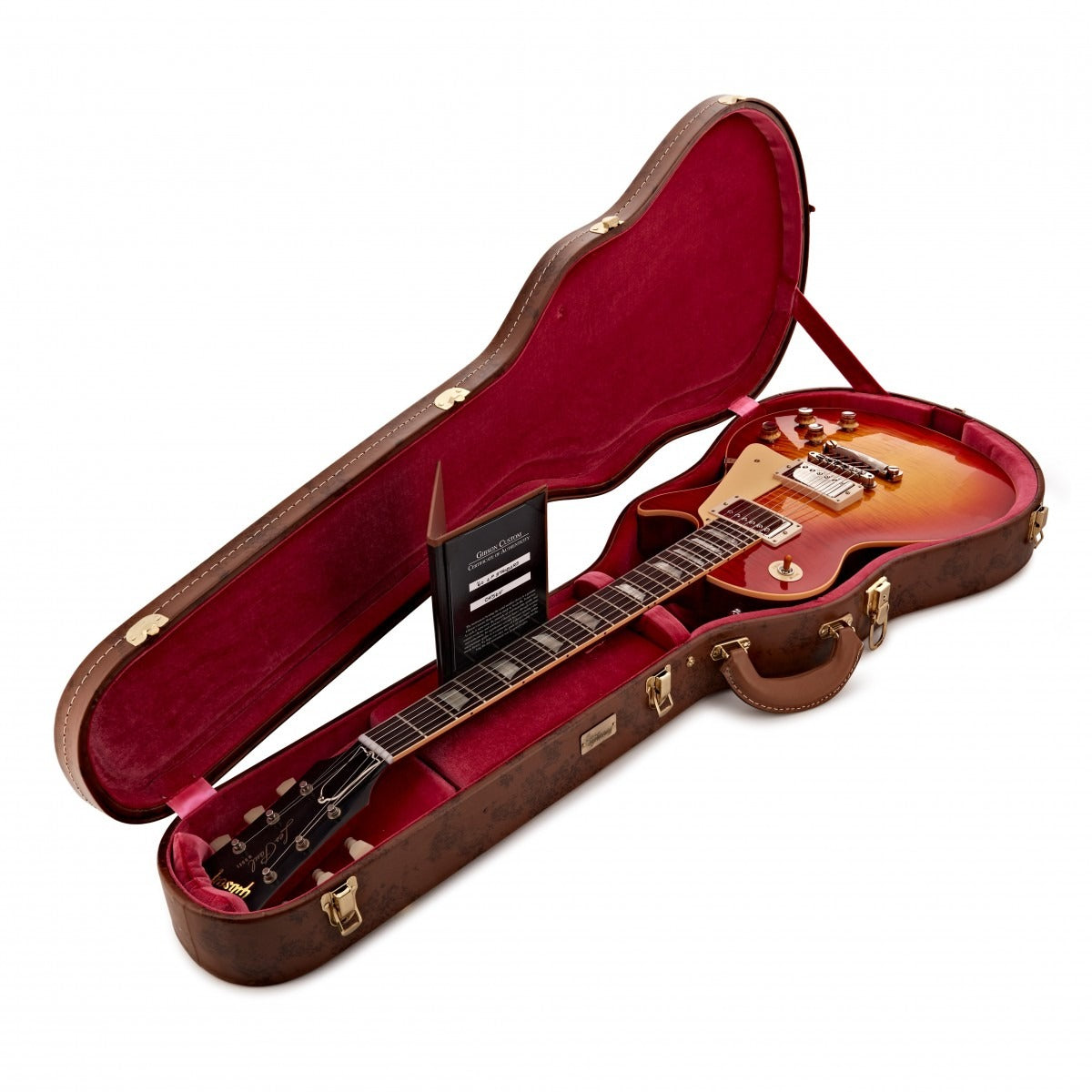 Đàn Guitar Điện Gibson Custom 1960 Les Paul Standard Reissue, VOS, Washed Cherry Sunburst