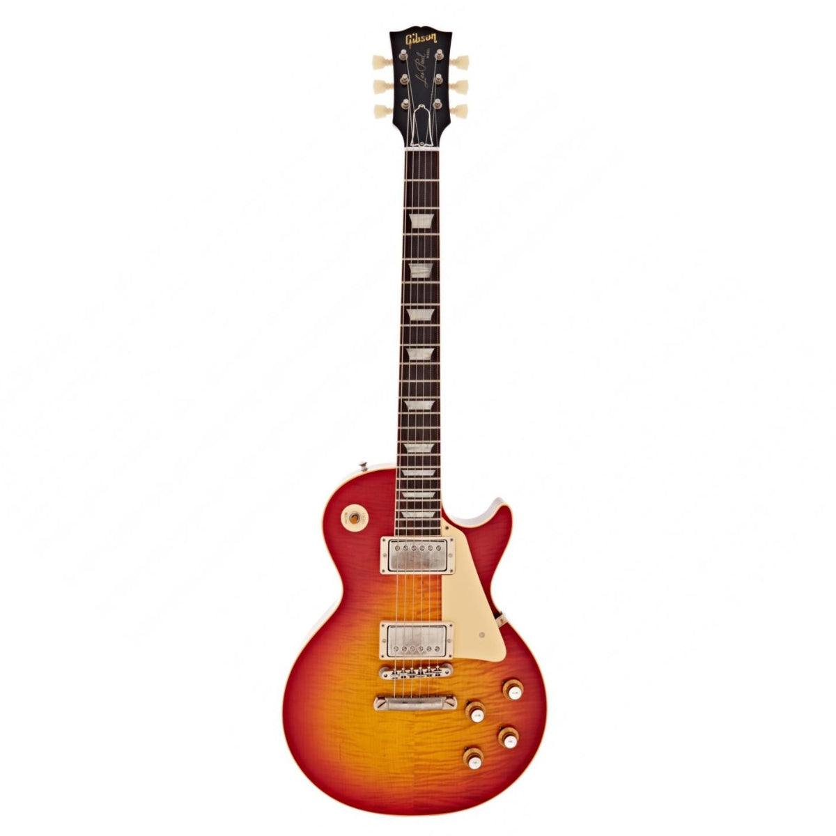 Đàn Guitar Điện Gibson Custom 1960 Les Paul Standard Reissue, VOS, Washed Cherry Sunburst