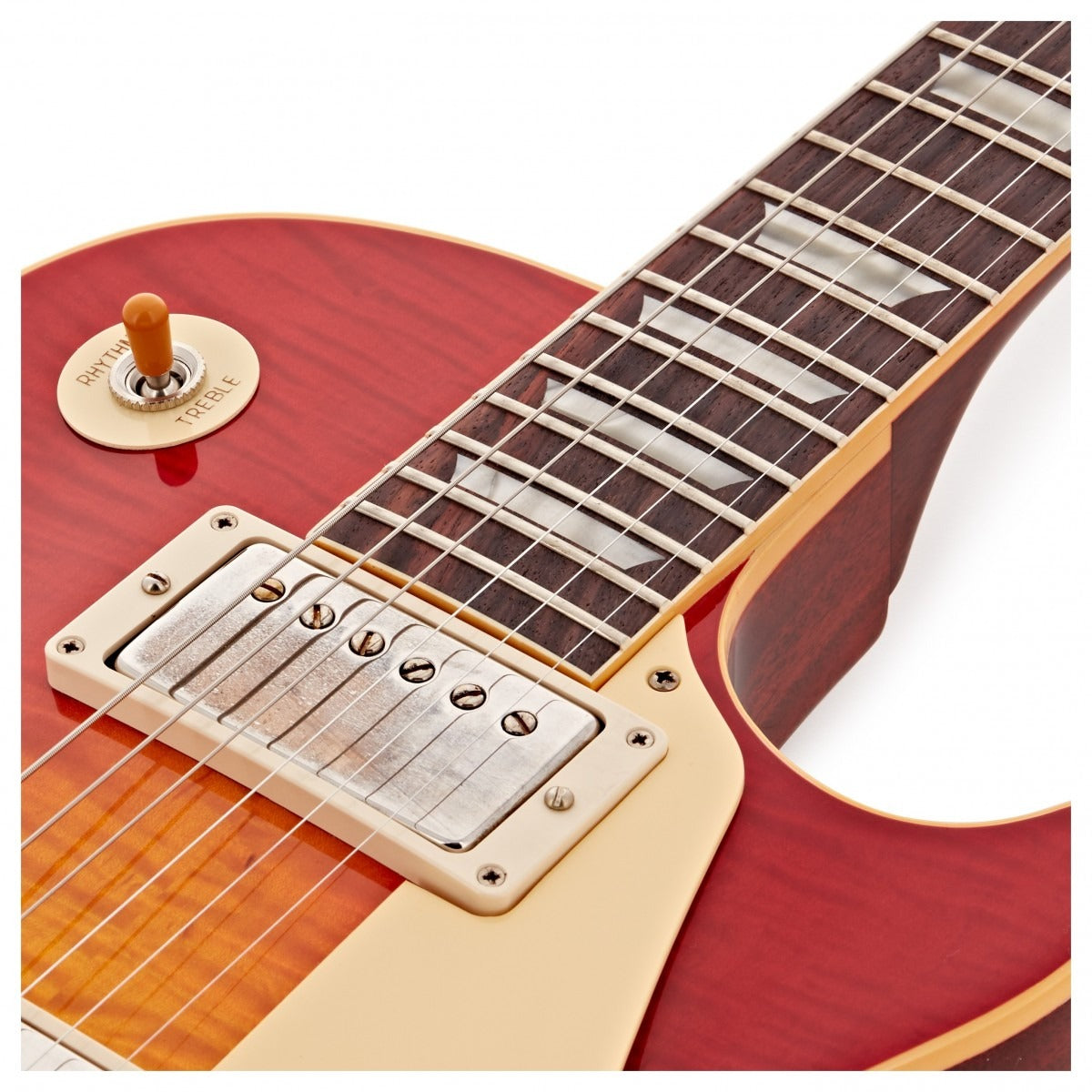 Đàn Guitar Điện Gibson Custom 1960 Les Paul Standard Reissue, VOS, Washed Cherry Sunburst