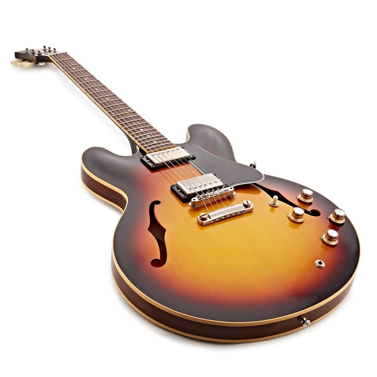 Đàn Guitar Điện Gibson Custom 1961 ES335 Reissue, VOS, Vintage Burst