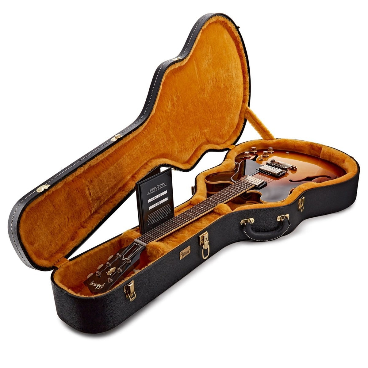 Đàn Guitar Điện Gibson Custom 1961 ES335 Reissue, VOS, Vintage Burst