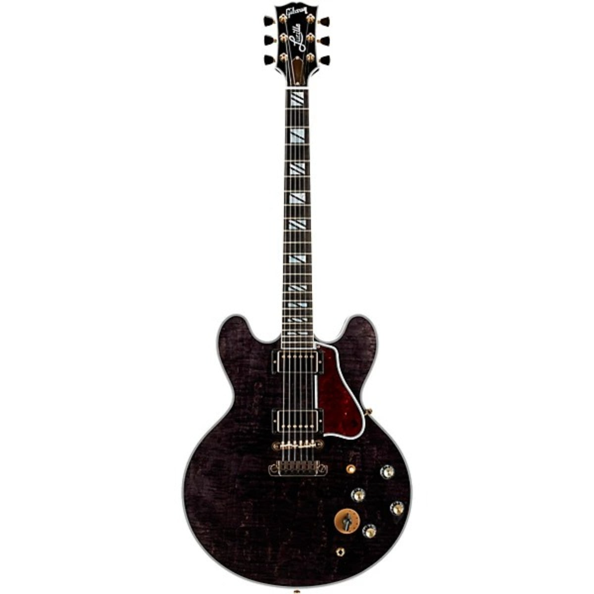 Đàn Guitar Điện Gibson Custom B.B. King Lucille Legacy, Transparent Ebony