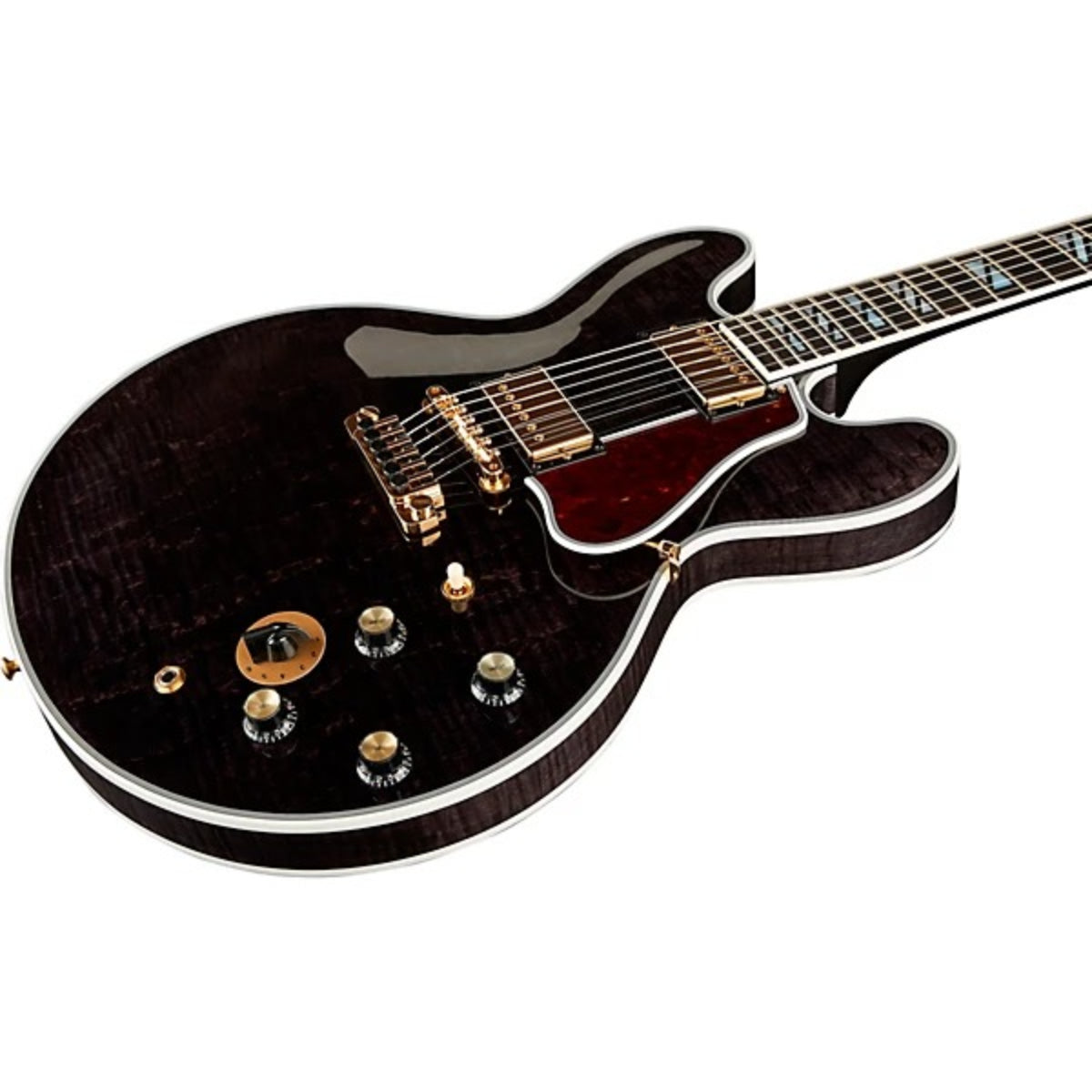 Đàn Guitar Điện Gibson Custom B.B. King Lucille Legacy, Transparent Ebony