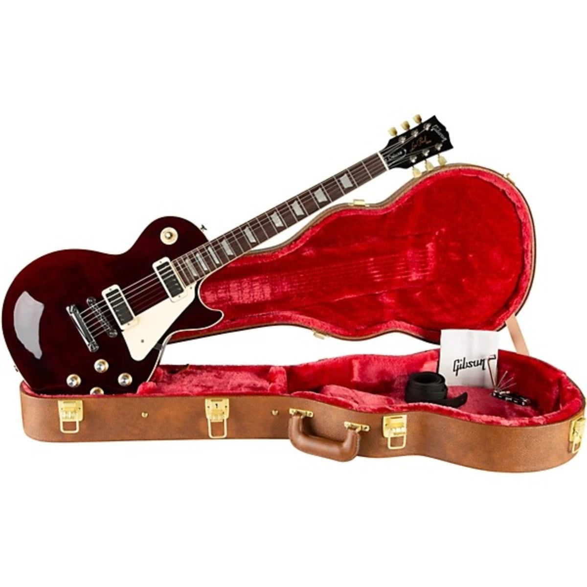 Đàn Guitar Điện Gibson Les Paul 70s Deluxe, Wine Red