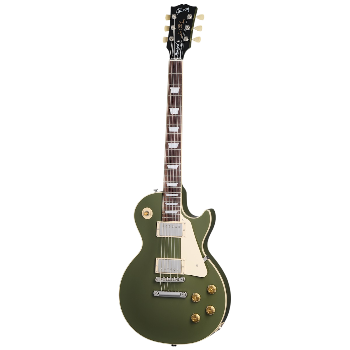 Đàn Guitar Điện Gibson Les Paul Standard 50s Custom Color, Olive Drab Gloss