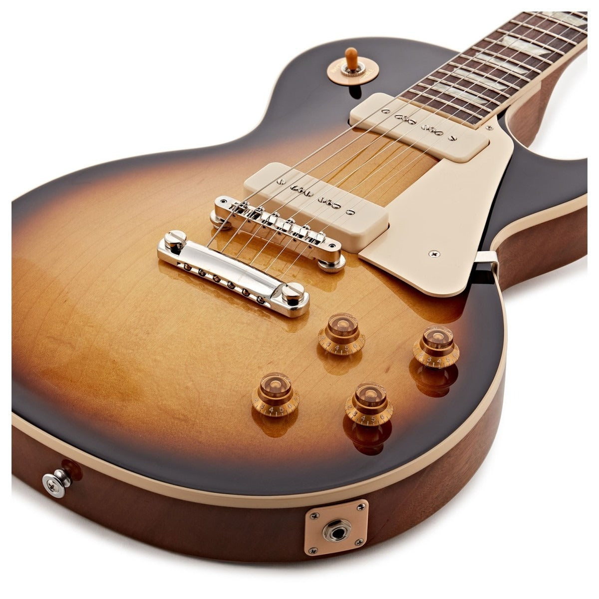 Đàn Guitar Điện Gibson Les Paul Standard 50s P90, Tobacco Burst
