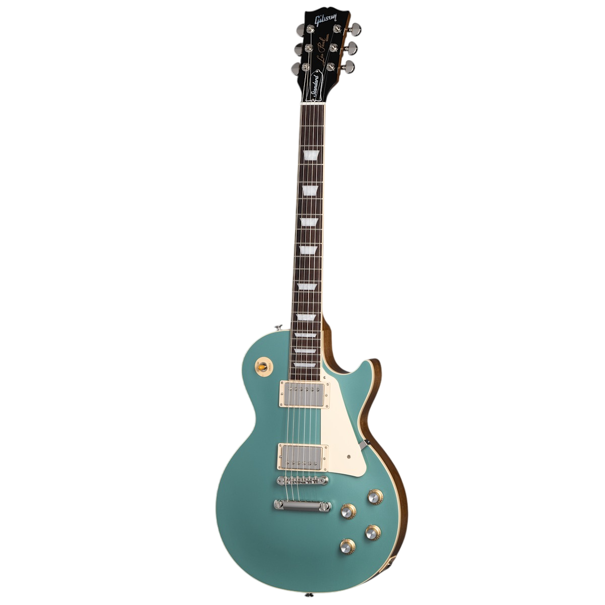 Đàn Guitar Điện Gibson Les Paul Standard 60s Custom Color, Plain Top, Inverness Green