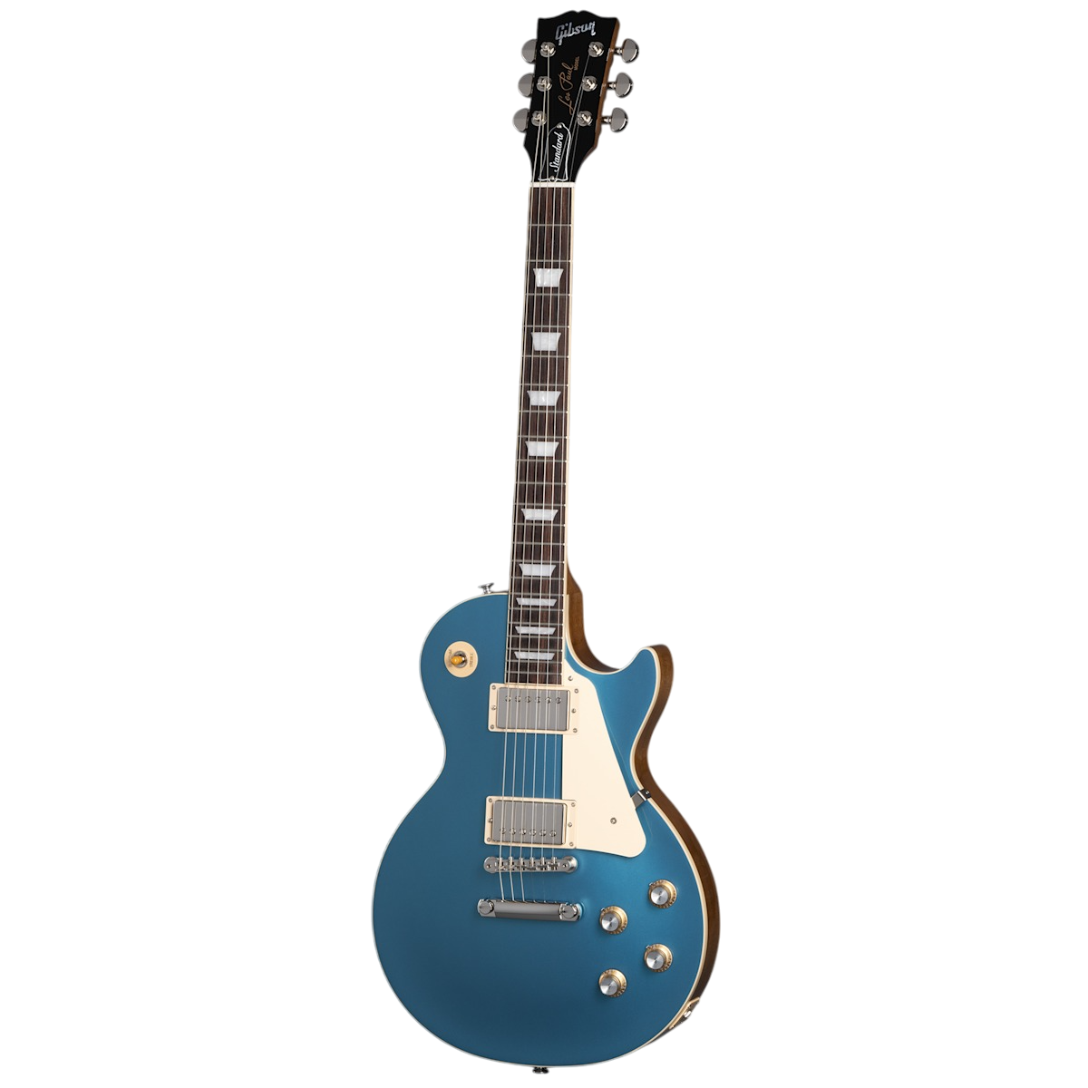 Đàn Guitar Điện Gibson Les Paul Standard 60s Custom Color, Plain Top, Pelham Blue
