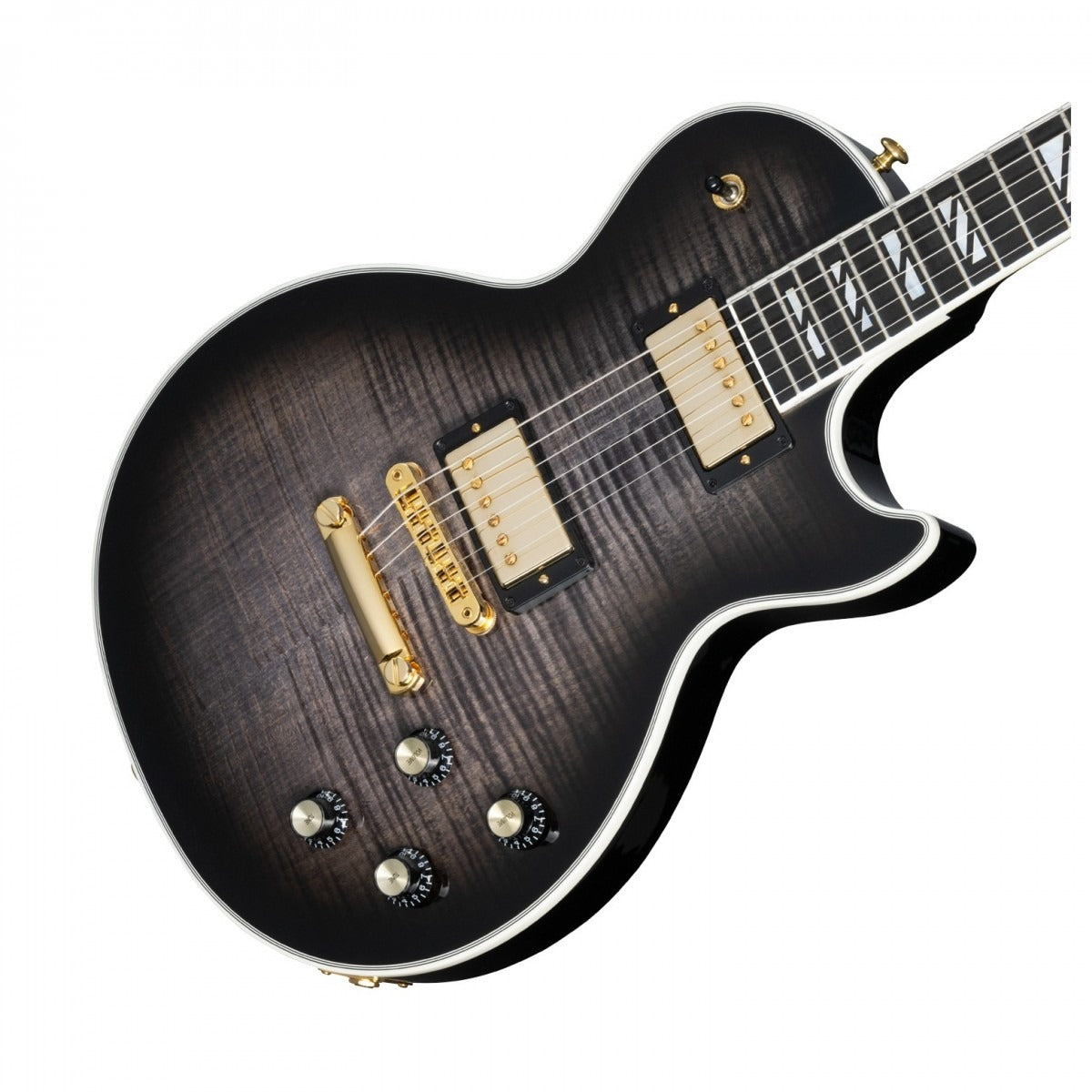 Đàn Guitar Điện Gibson Les Paul Supreme, Translucent Ebony Burst