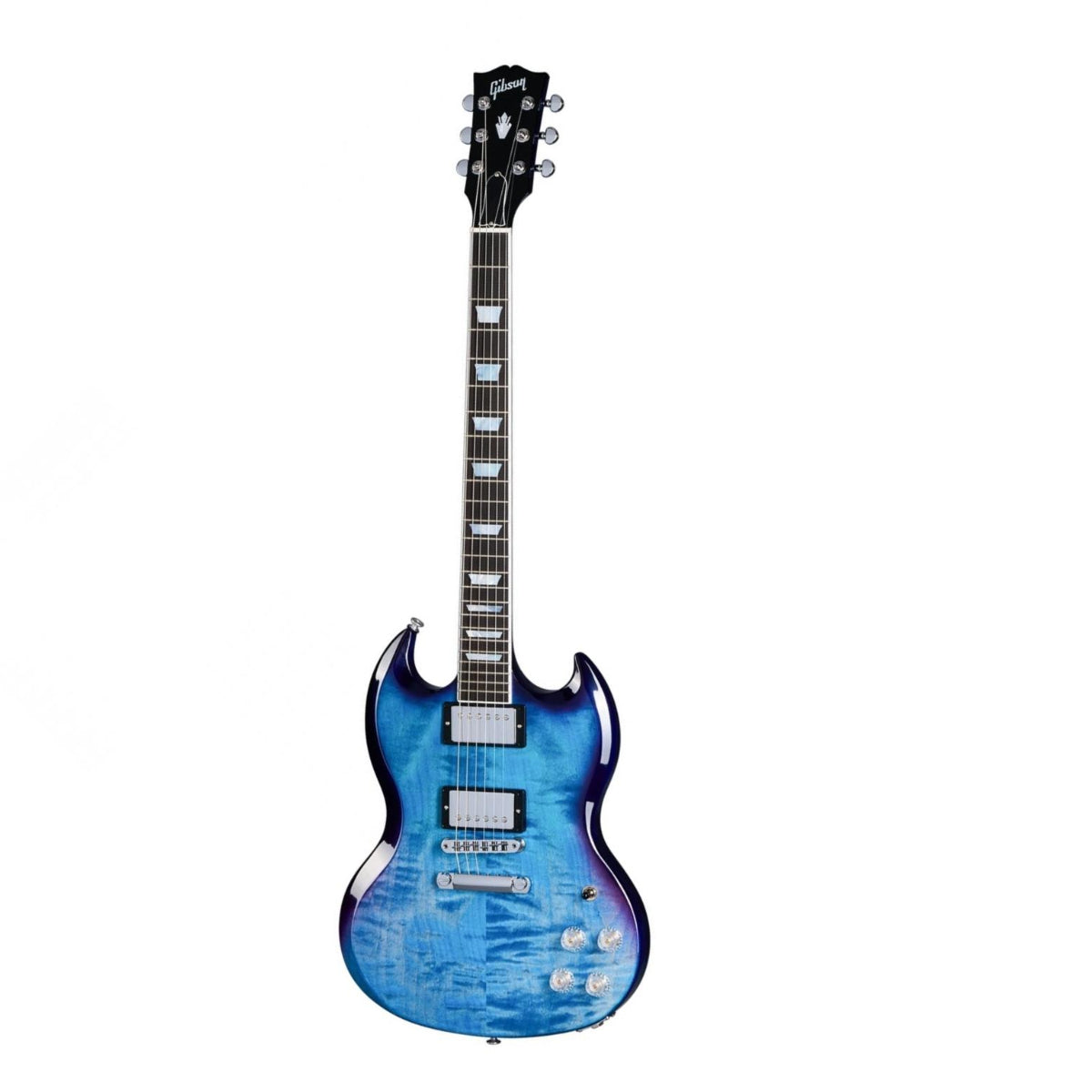 Đàn Guitar Điện Gibson SG Modern, Blueberry Fade