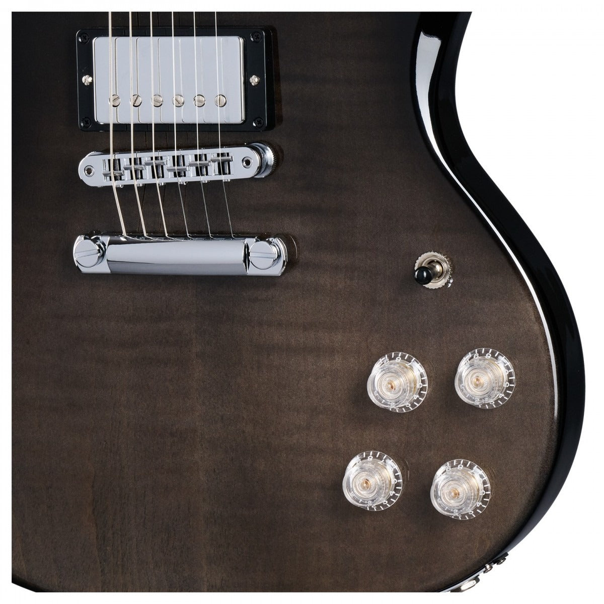 Đàn Guitar Điện Gibson SG Modern, Trans Black Fade
