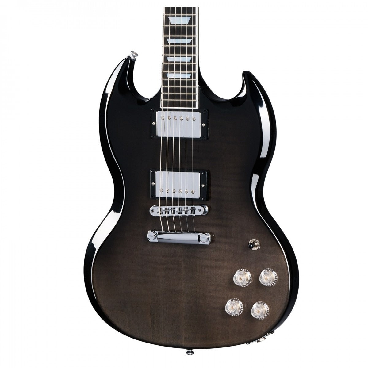 Đàn Guitar Điện Gibson SG Modern, Trans Black Fade