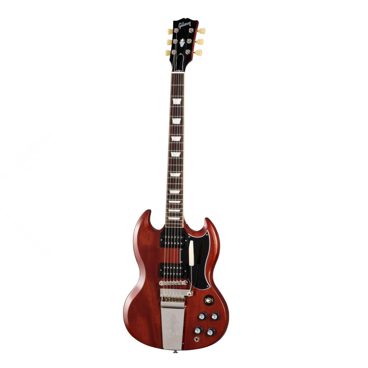 Đàn Guitar Điện Gibson SG Standard '61 Faded Maestro Vibrola, Vintage Cherry