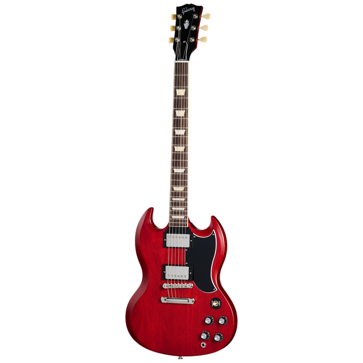 Đàn Guitar Điện Gibson SG Standard '61 Faded with '57 Classic Underwound, Vintage Cherry Satin