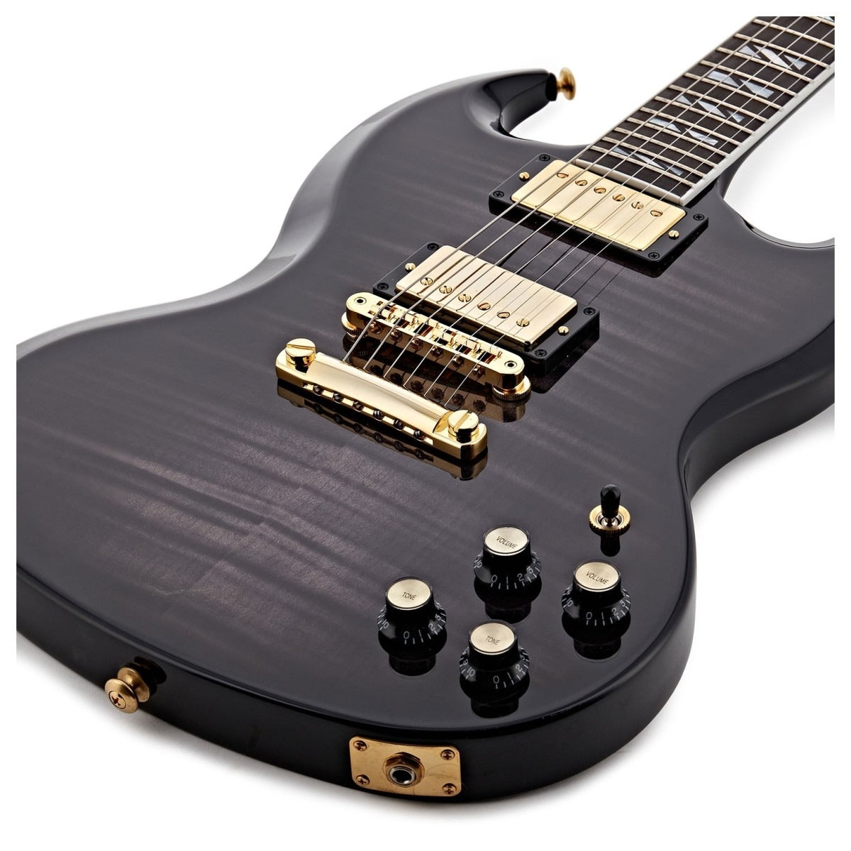 Đàn Guitar Điện Gibson SG Supreme, Translucent Ebony Burst