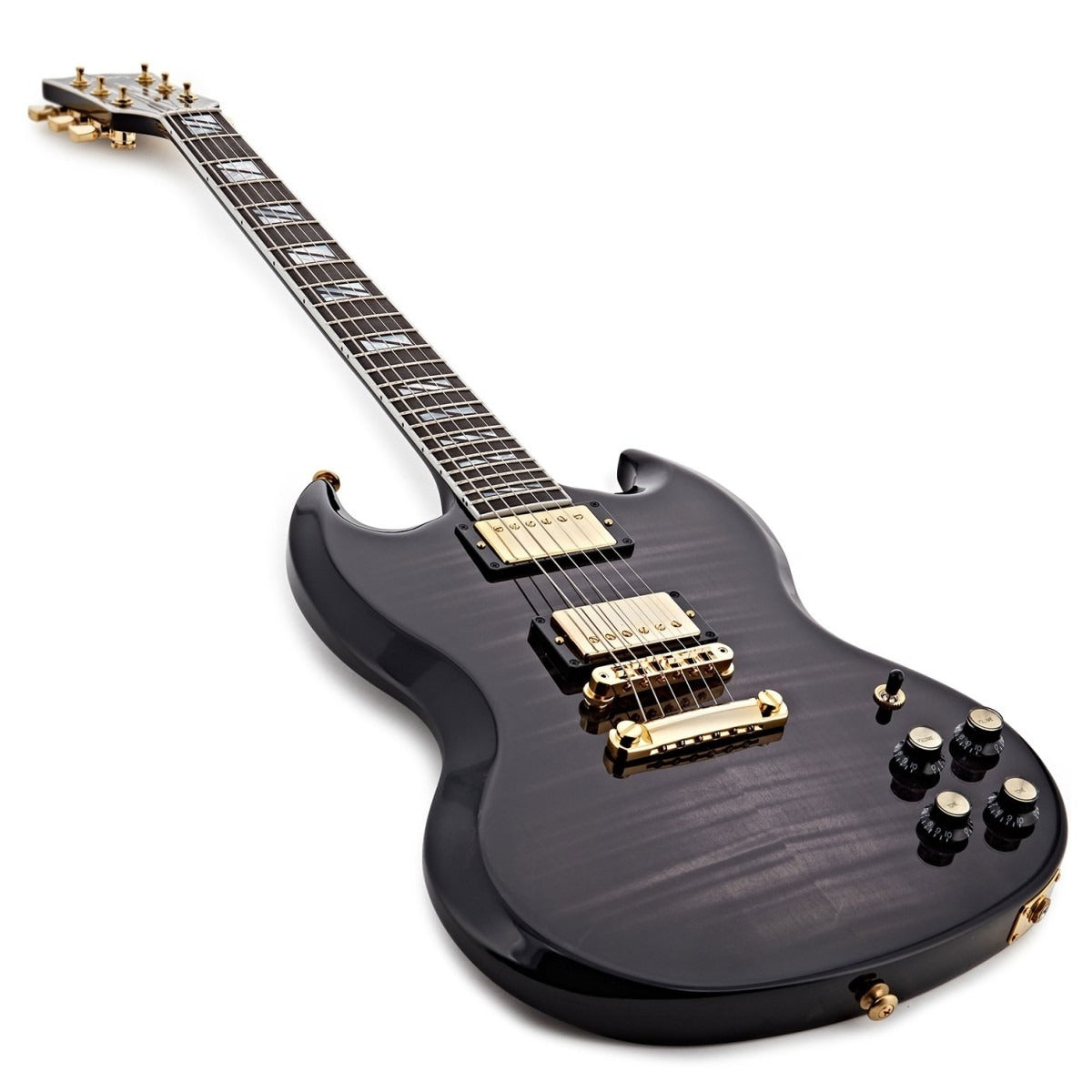 Đàn Guitar Điện Gibson SG Supreme, Translucent Ebony Burst