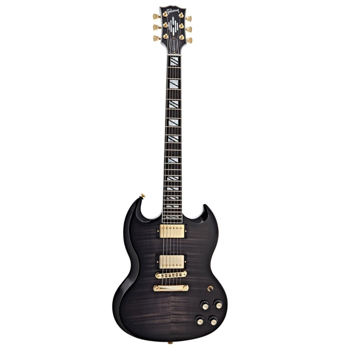 Đàn Guitar Điện Gibson SG Supreme, Translucent Ebony Burst