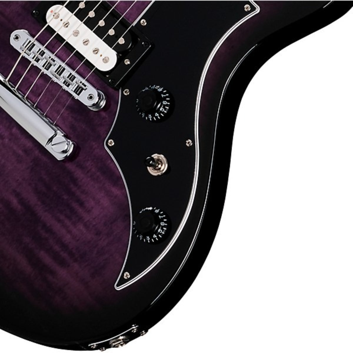 Đàn Guitar Điện Gibson Victory Figured Top, Dark Purple Burst