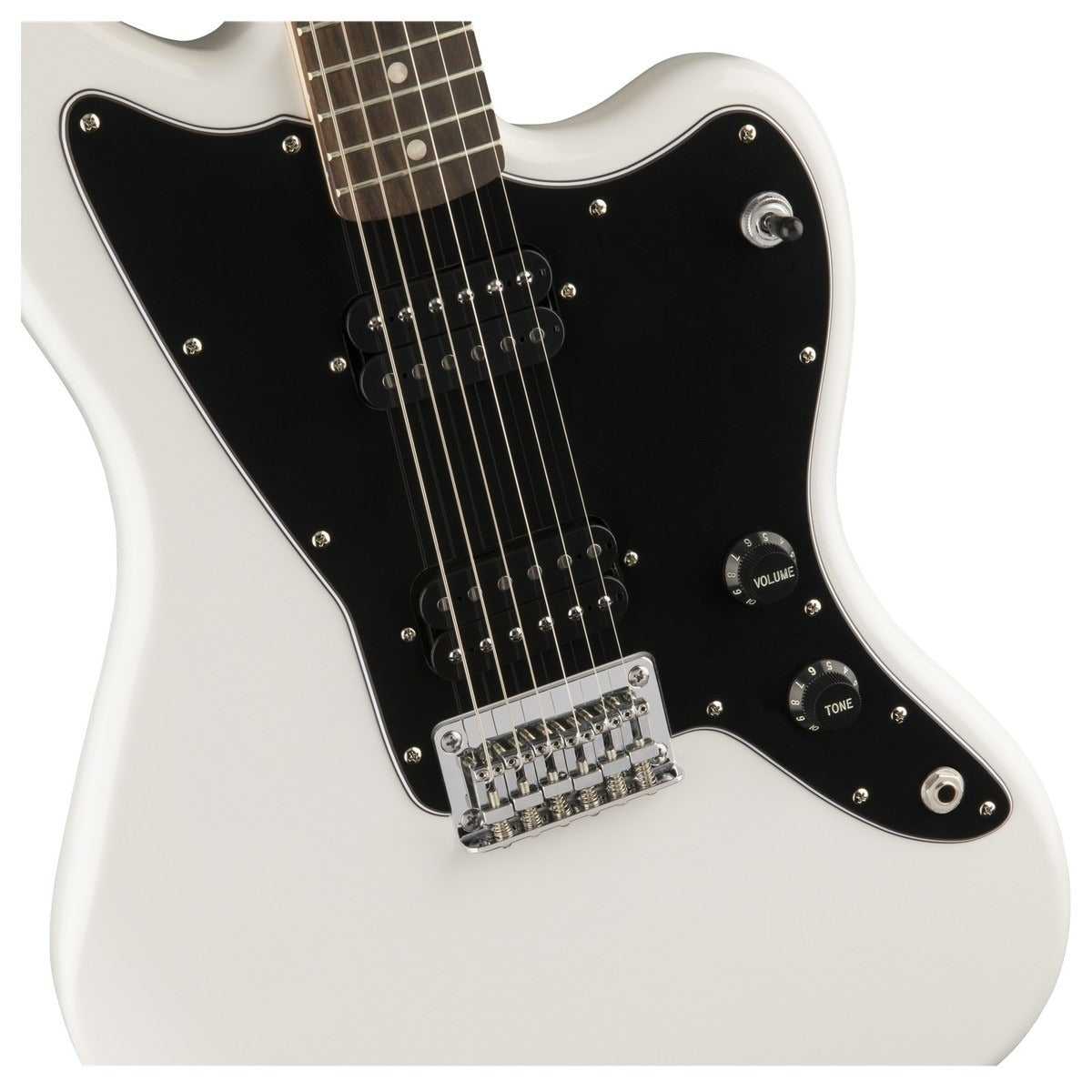 Đàn Guitar Điện Squier Affinity Jazzmaster HH, Arctic White