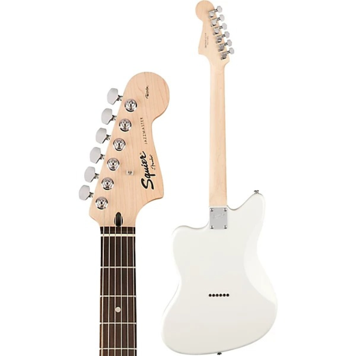 Đàn Guitar Điện Squier Affinity Jazzmaster HH, Arctic White
