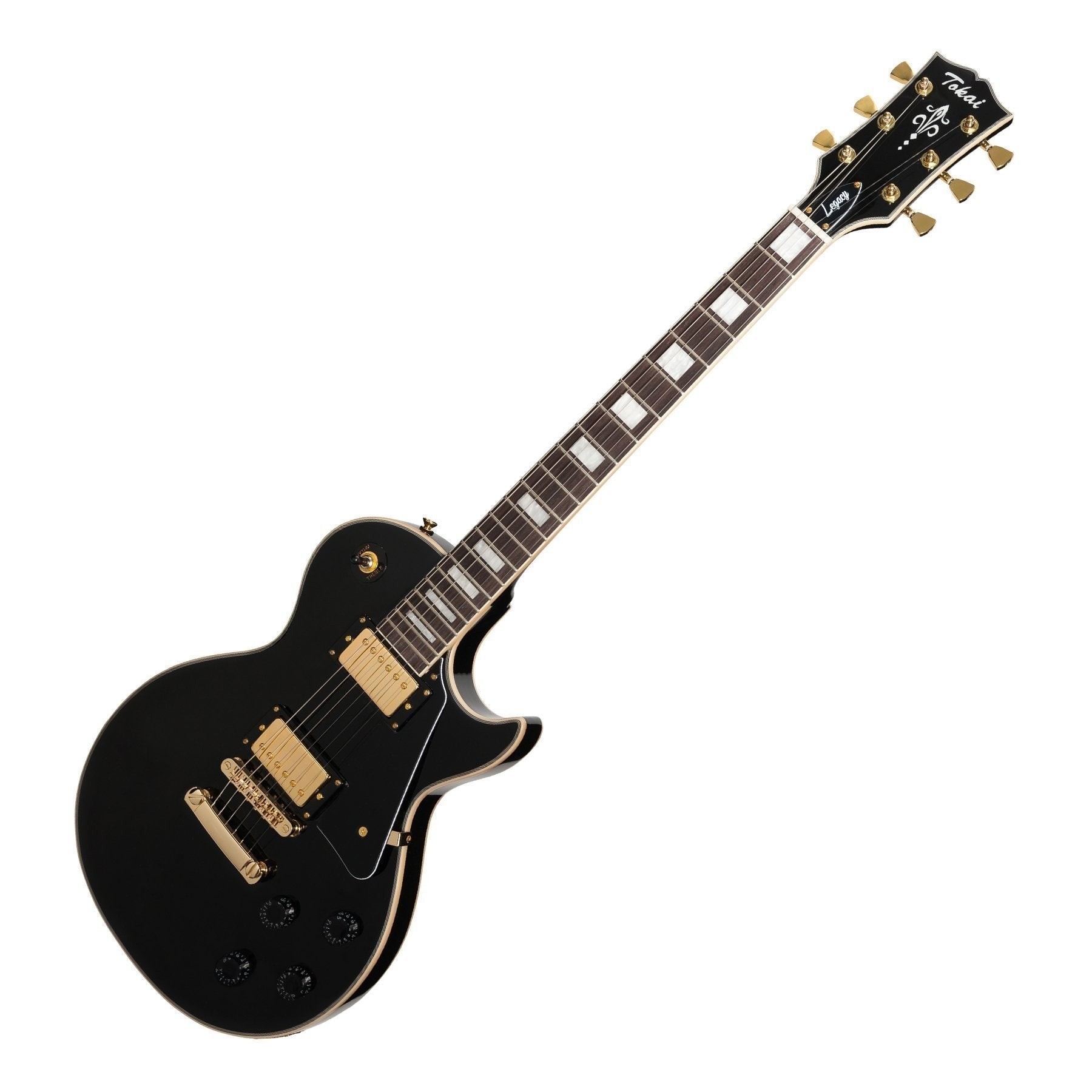 Đàn Guitar Điện Tokai Legacy Series LP Custom Style, Black