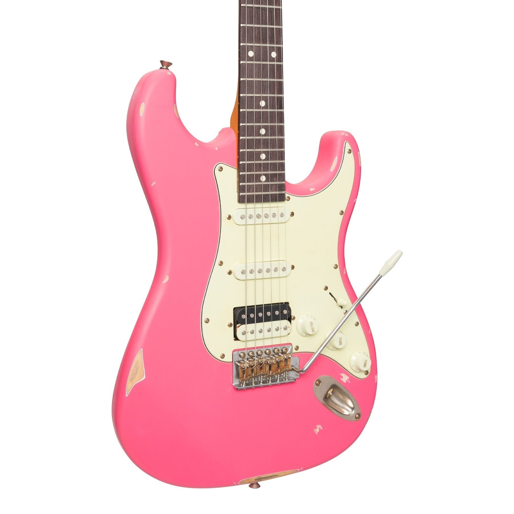 Đàn Guitar Điện Tokai Legacy Series ST Style HSS Relic, Pink