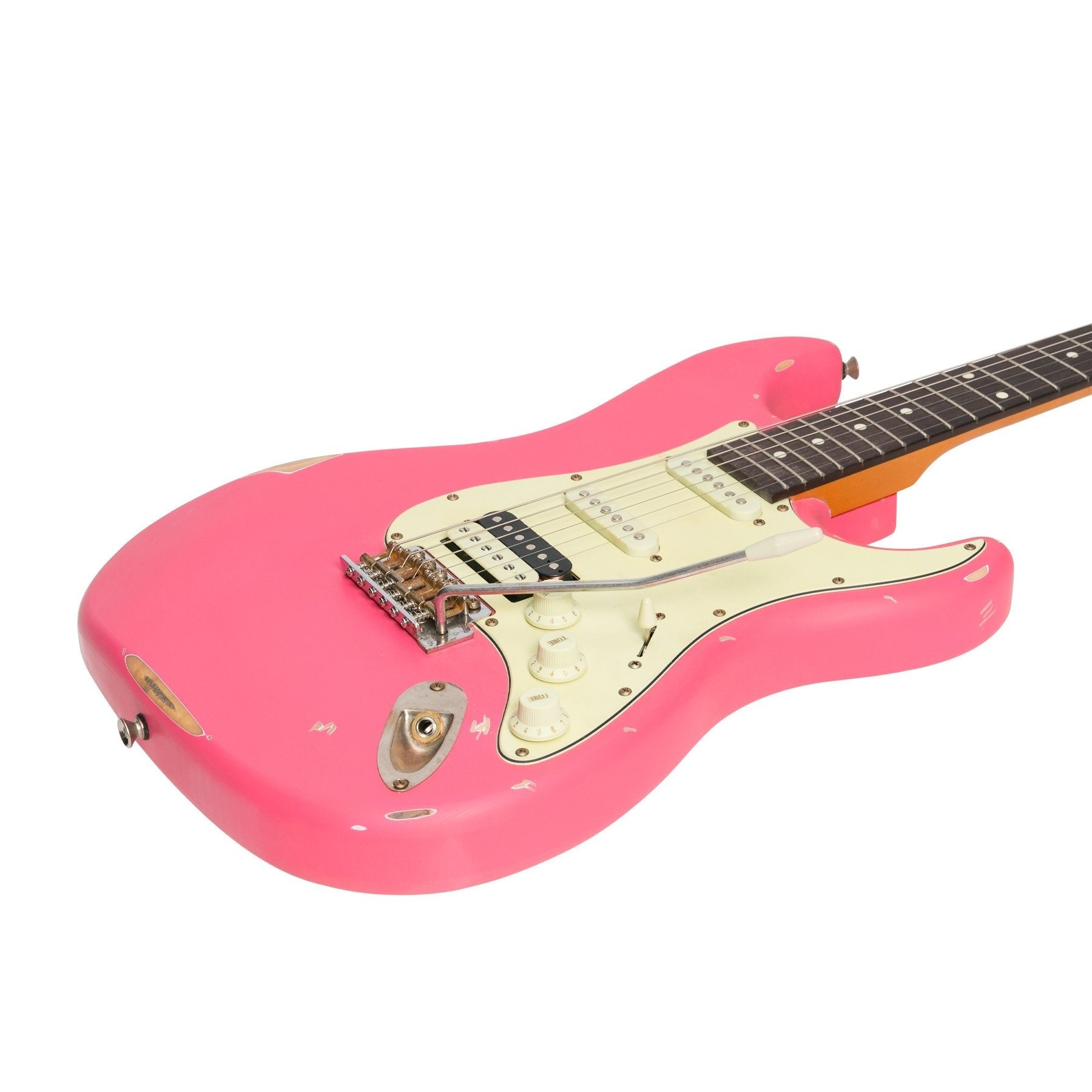 Đàn Guitar Điện Tokai Legacy Series ST Style HSS Relic, Pink
