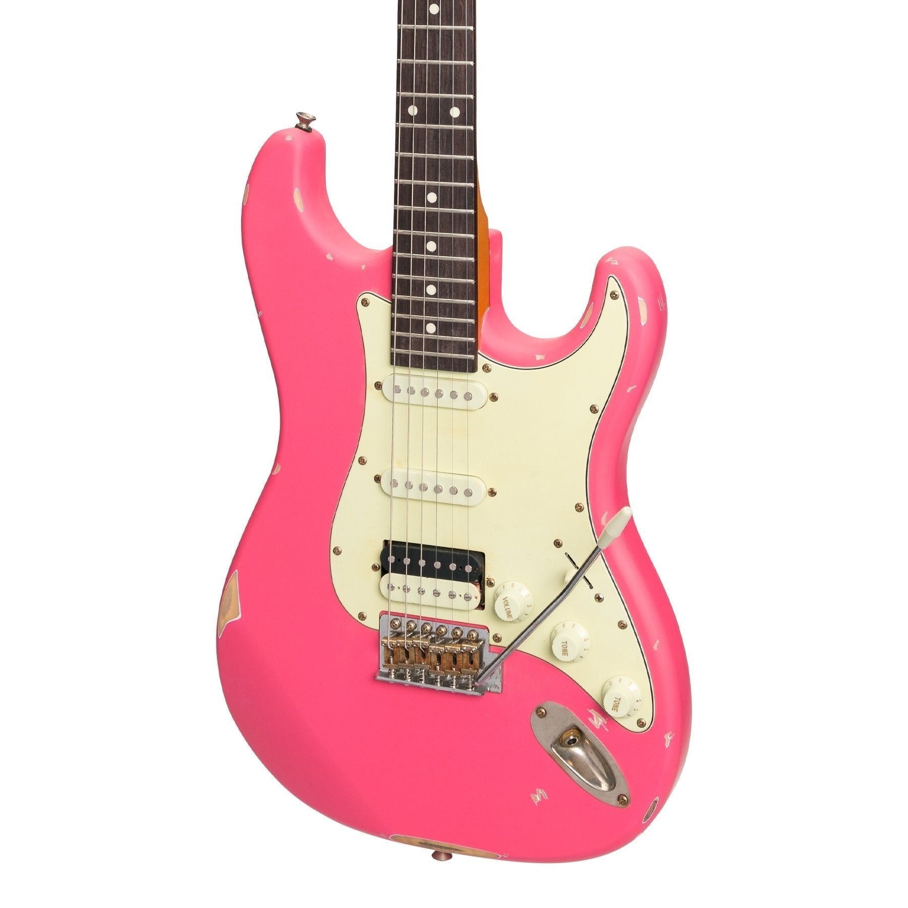 Đàn Guitar Điện Tokai Legacy Series ST Style HSS Relic, Pink