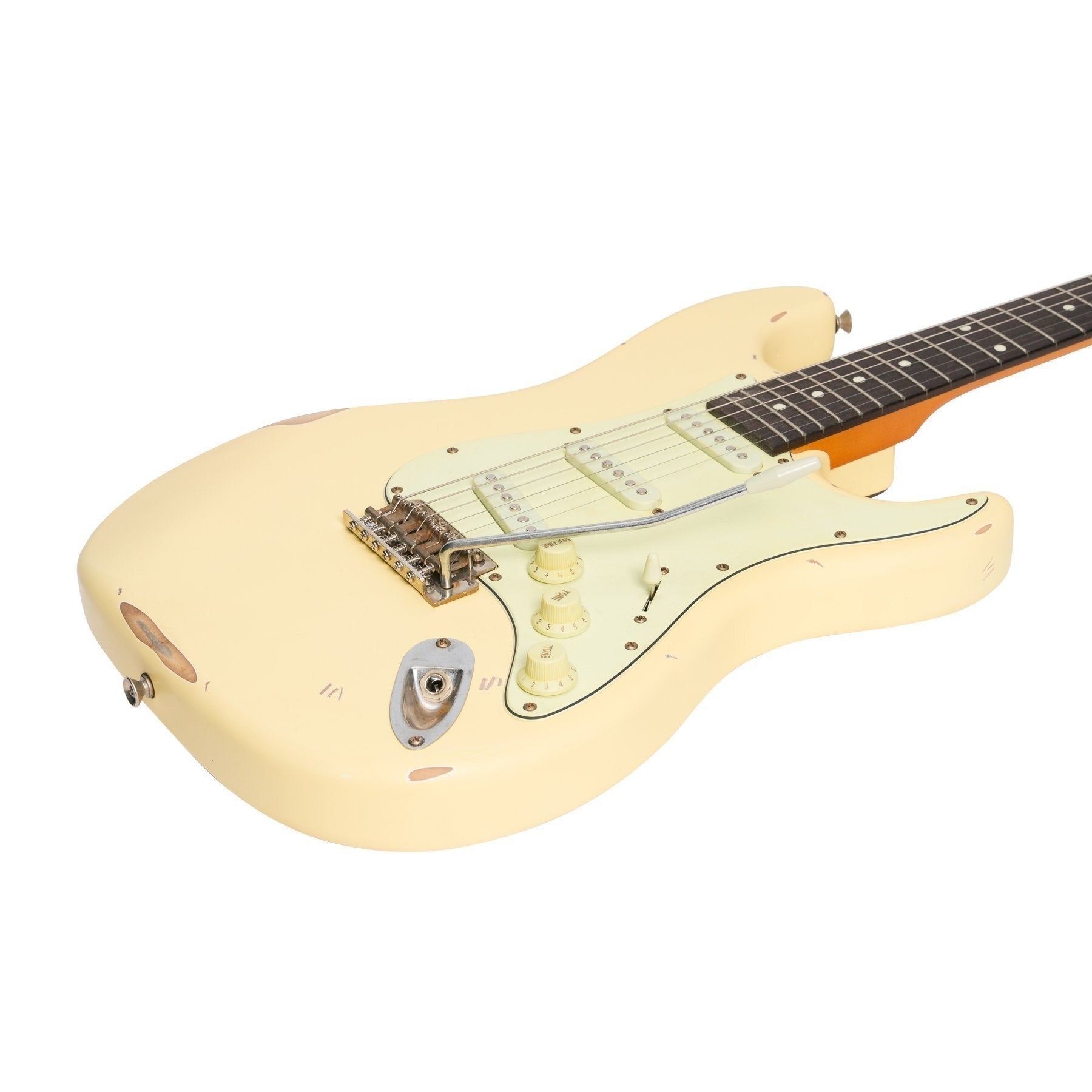 Đàn Guitar Điện Tokai Legacy Series ST Style Relic, Cream