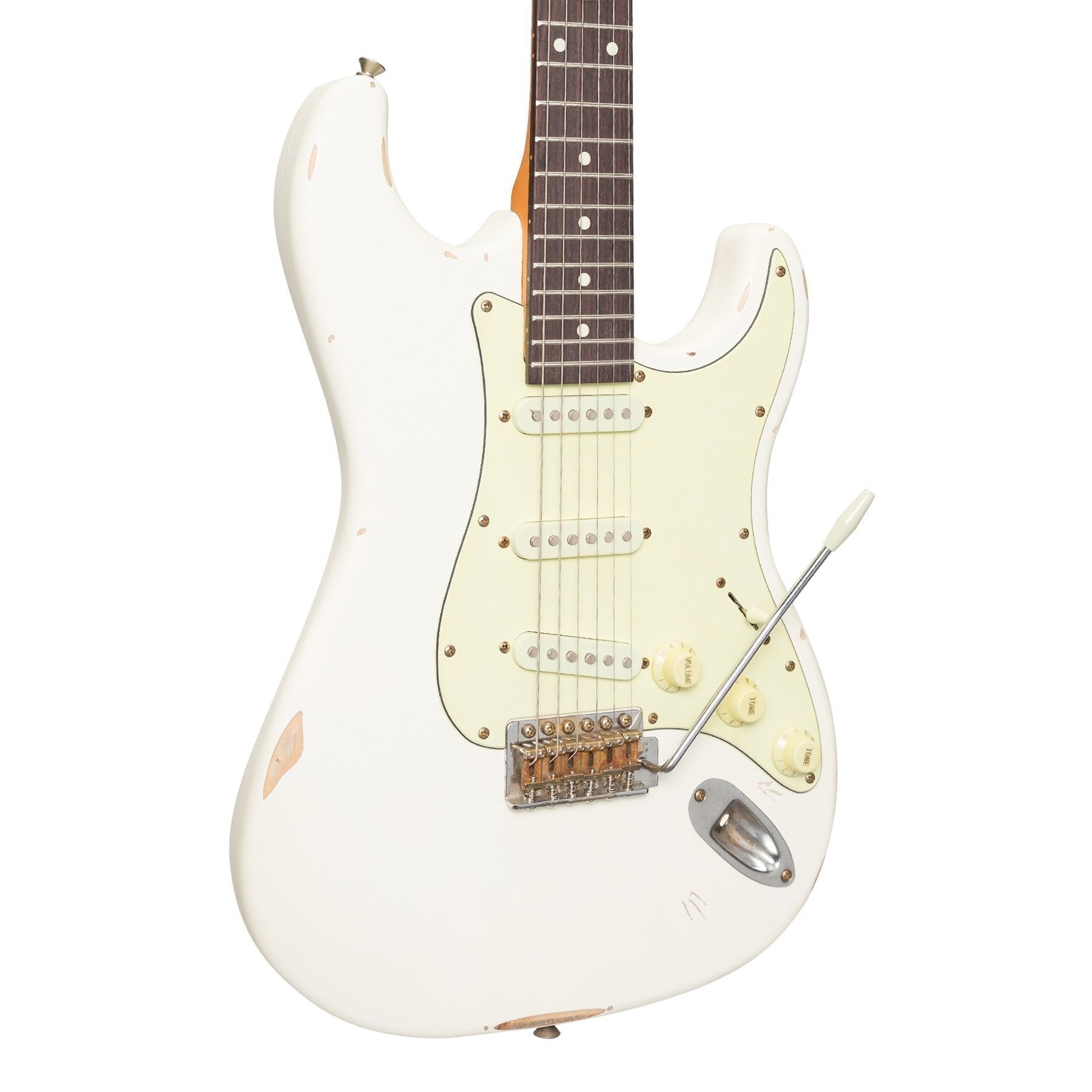 Đàn Guitar Điện Tokai Legacy Series ST Style Relic, Vintage White