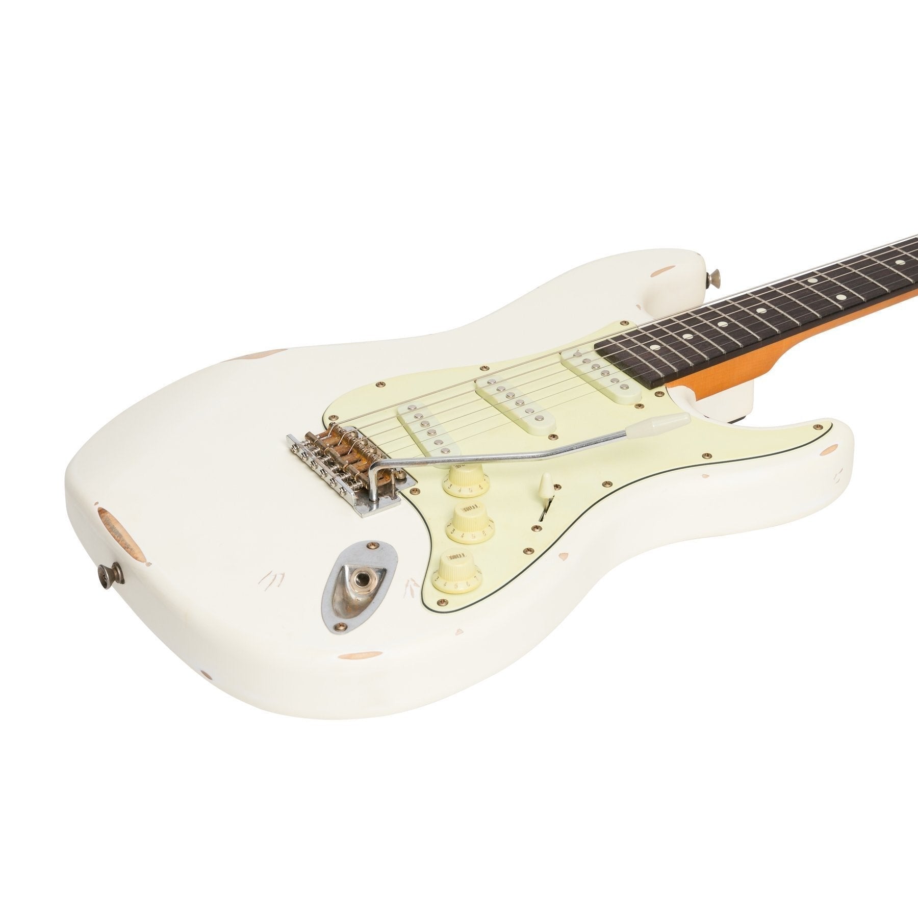 Đàn Guitar Điện Tokai Legacy Series ST Style Relic, Vintage White