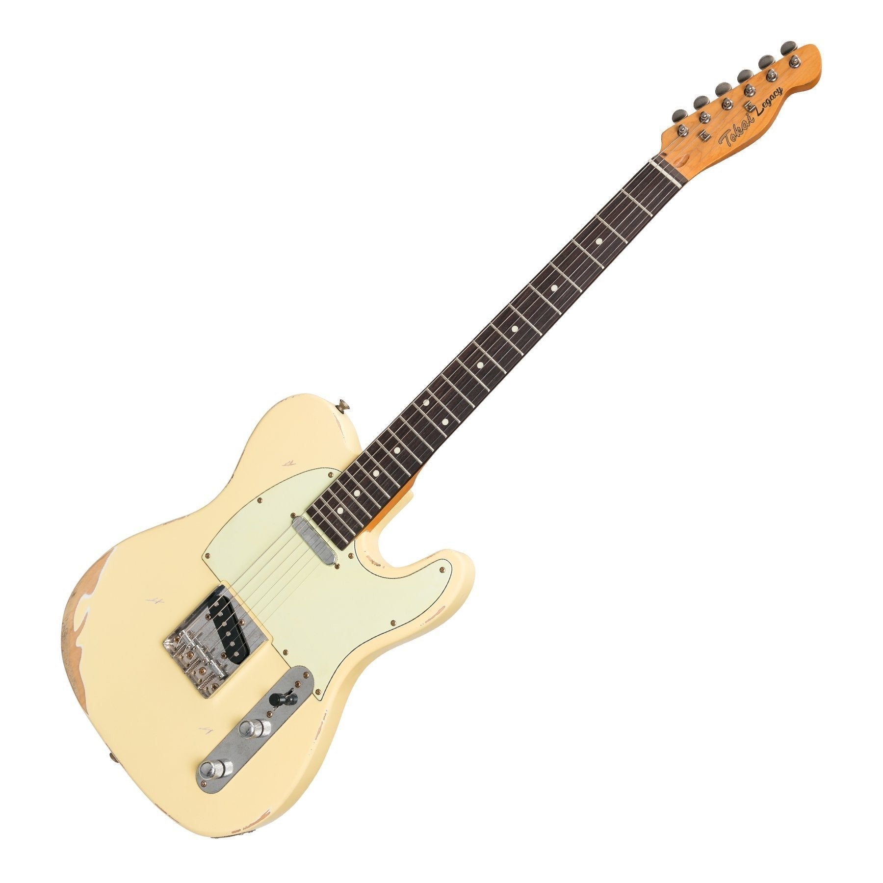 Đàn Guitar Điện Tokai Legacy Series TE Style Relic, Cream
