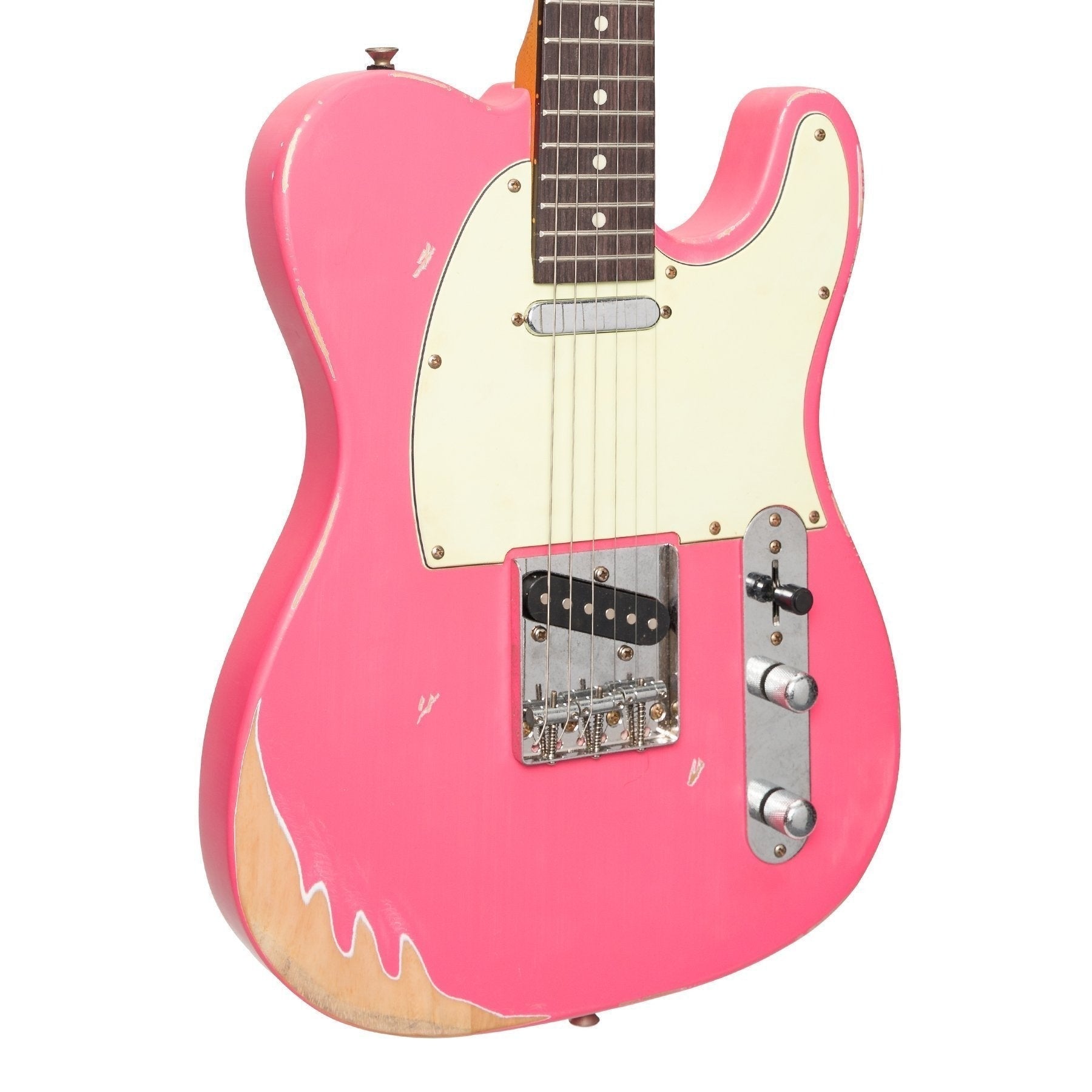 Đàn Guitar Điện Tokai Legacy Series TE Style Relic, Pink