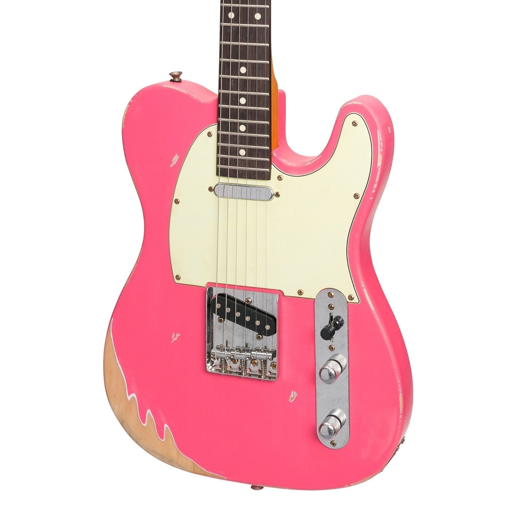 Đàn Guitar Điện Tokai Legacy Series TE Style Relic, Pink