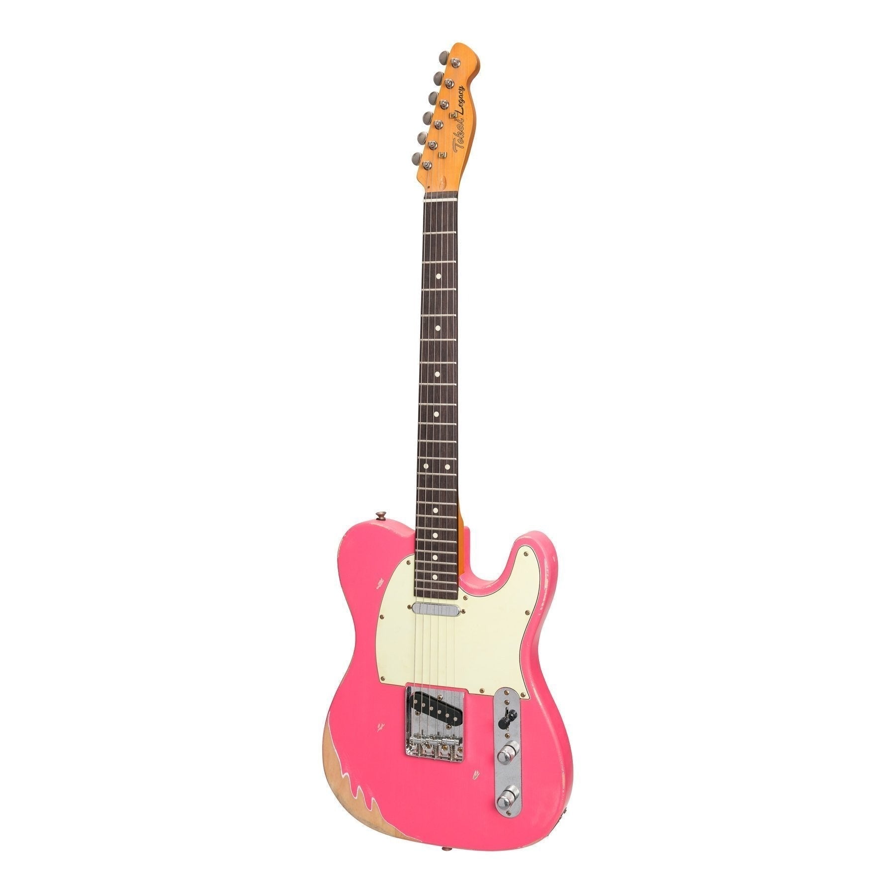 Đàn Guitar Điện Tokai Legacy Series TE Style Relic, Pink