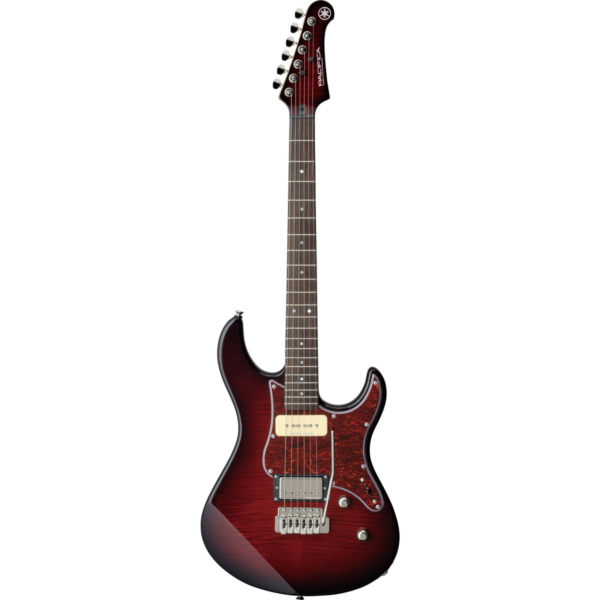 Đàn Guitar Điện Yamaha Pacifica PAC611VFM, Dark Red BURST