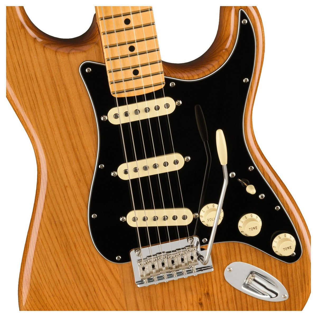 Đàn Guitar Điện Fender American Professional II Stratocaster SSS Electric Guitar, Maple Fingerboard, Natural #0113902763