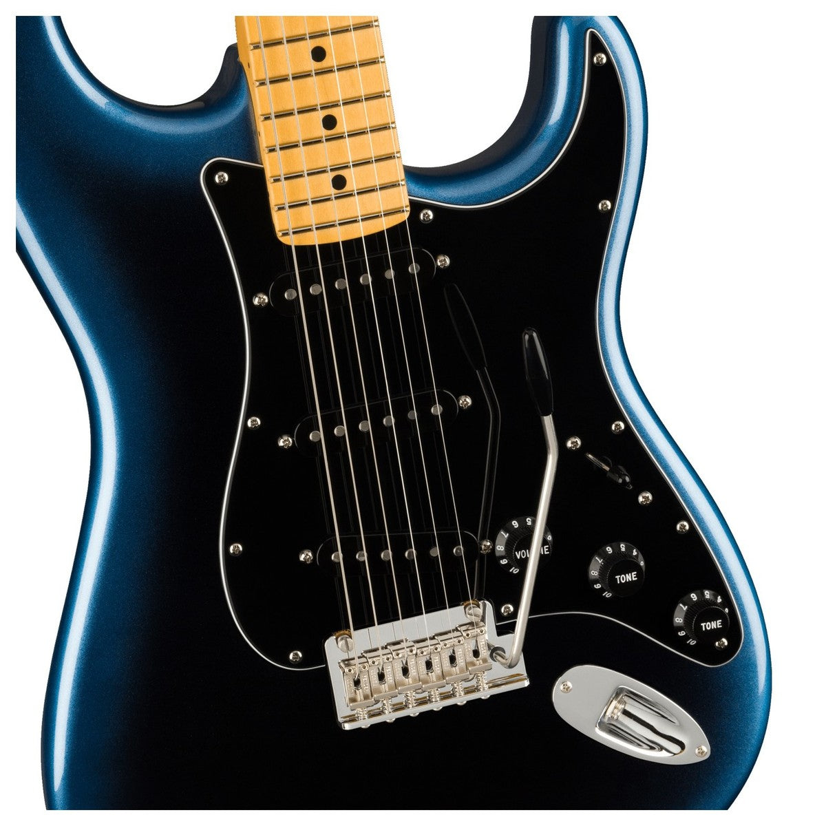 Đàn Guitar Điện Fender American Professional II Stratocaster SSS Electric Guitar, Maple Fingerboard, Dark Night #0113902761