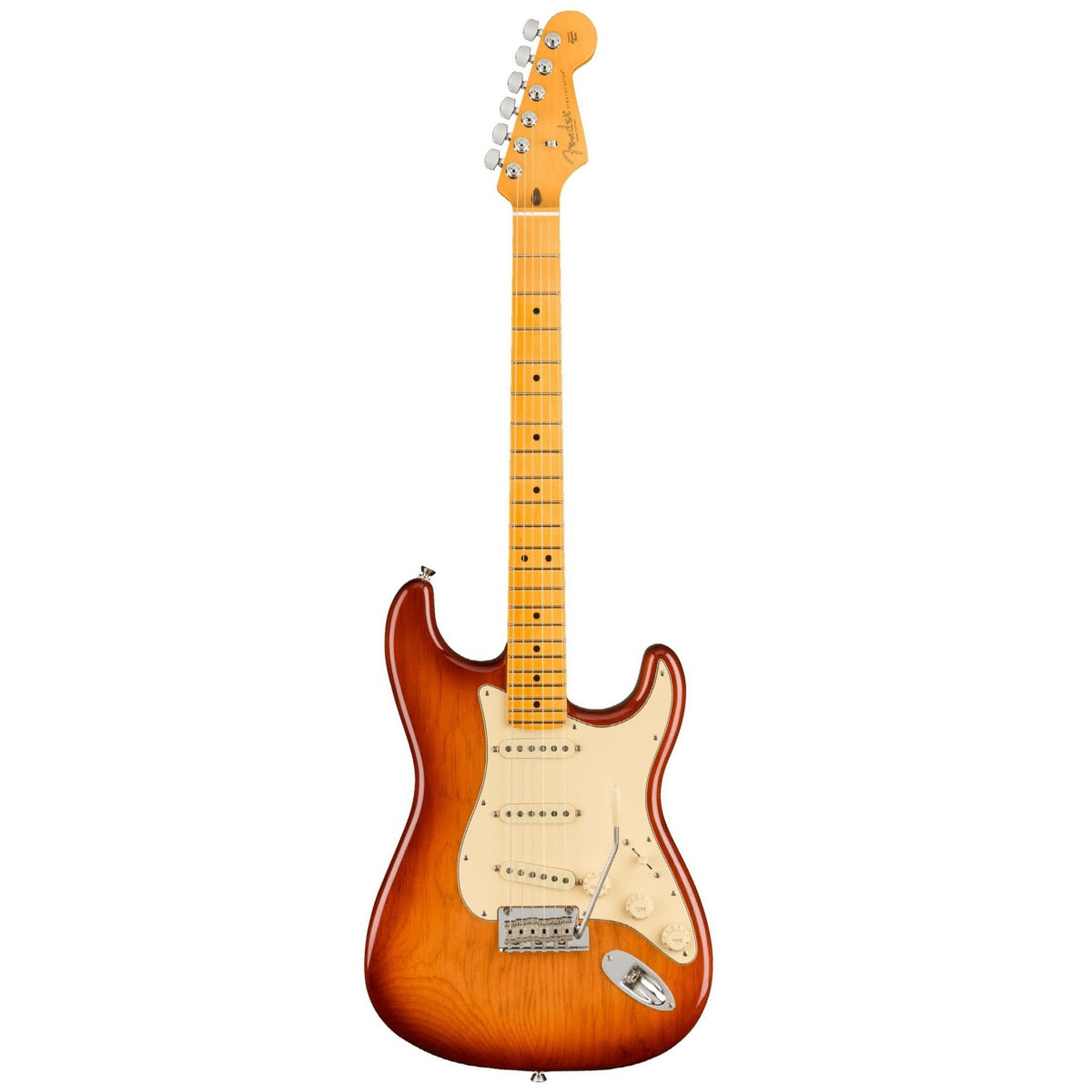 Đàn Guitar Điện Fender American Professional II Stratocaster, Maple Fingerboard, Sienna Sunburst, #0113902747