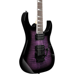 Đàn Guitar Điện Ibanez GRG320FA, Purpleheart Fingerboard, Transparent Violet Burst