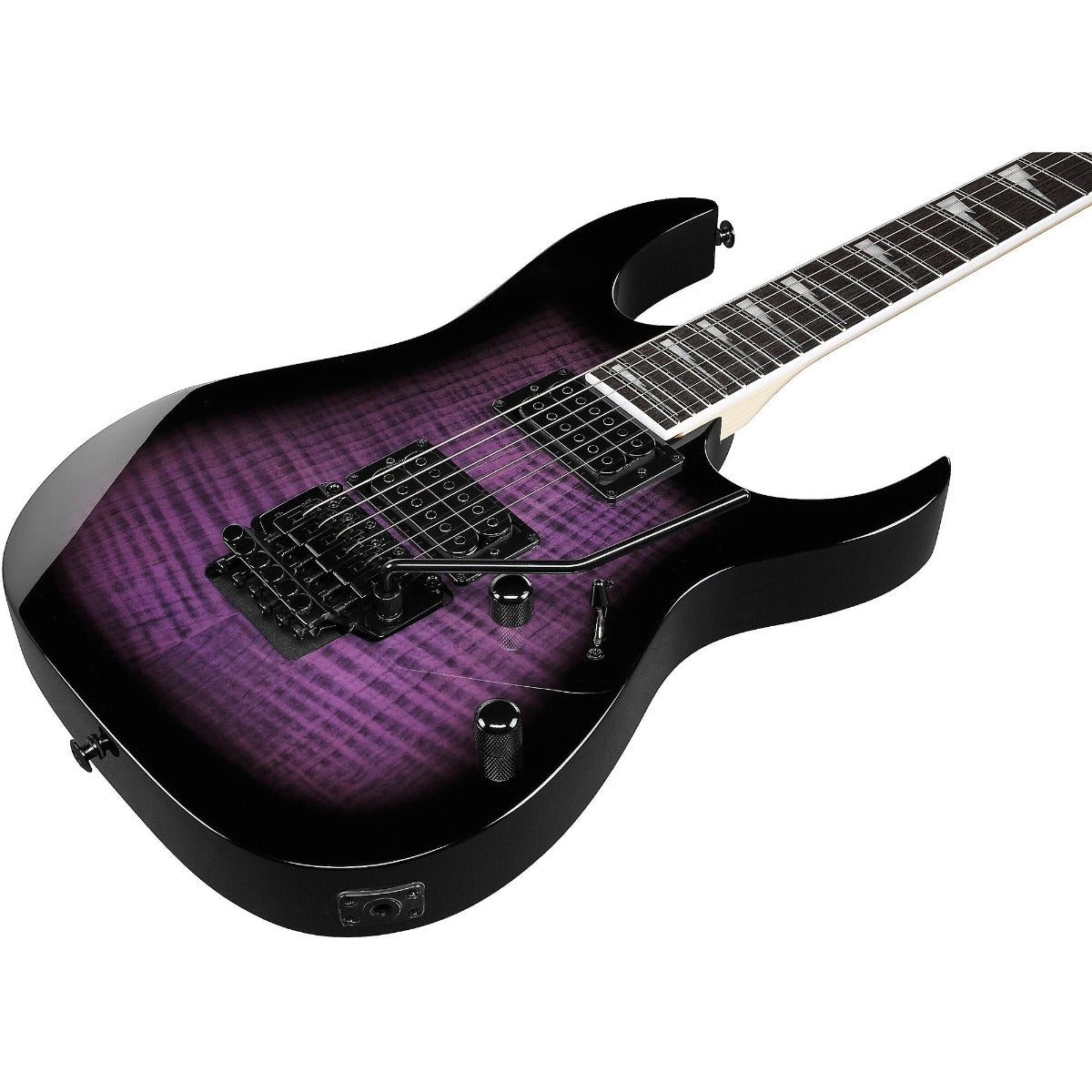 Đàn Guitar Điện Ibanez GRG320FA, Purpleheart Fingerboard, Transparent Violet Burst