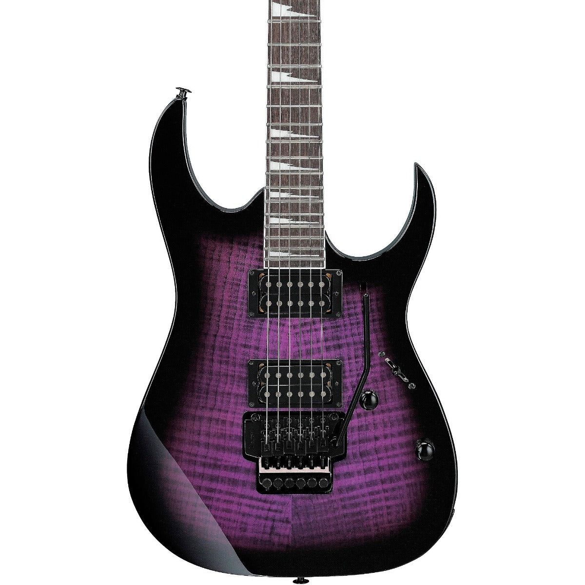 Đàn Guitar Điện Ibanez GRG320FA, Purpleheart Fingerboard, Transparent Violet Burst