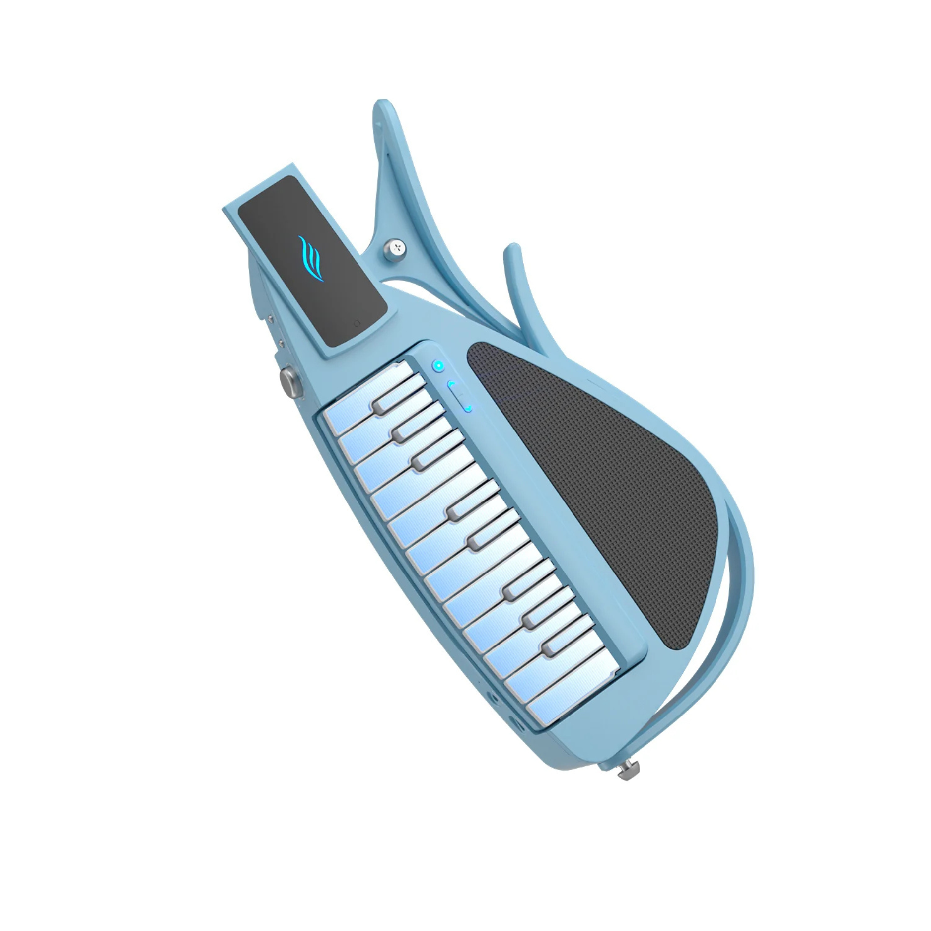 Đàn Guitar Enya Cyber G Stringless Keyboard Module, Blue