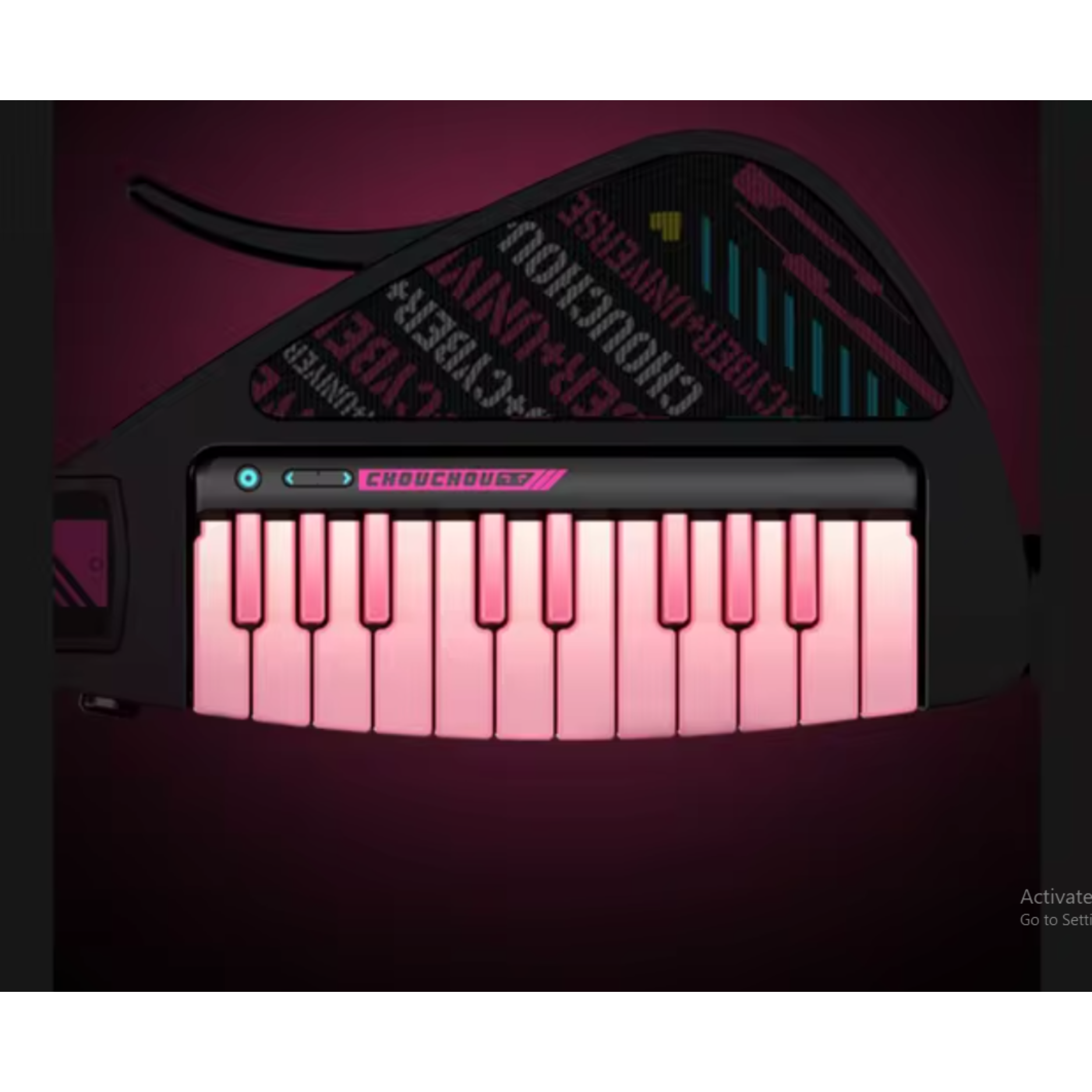 Đàn Guitar Enya Cyber G Stringless Keyboard Module, Chou Chou