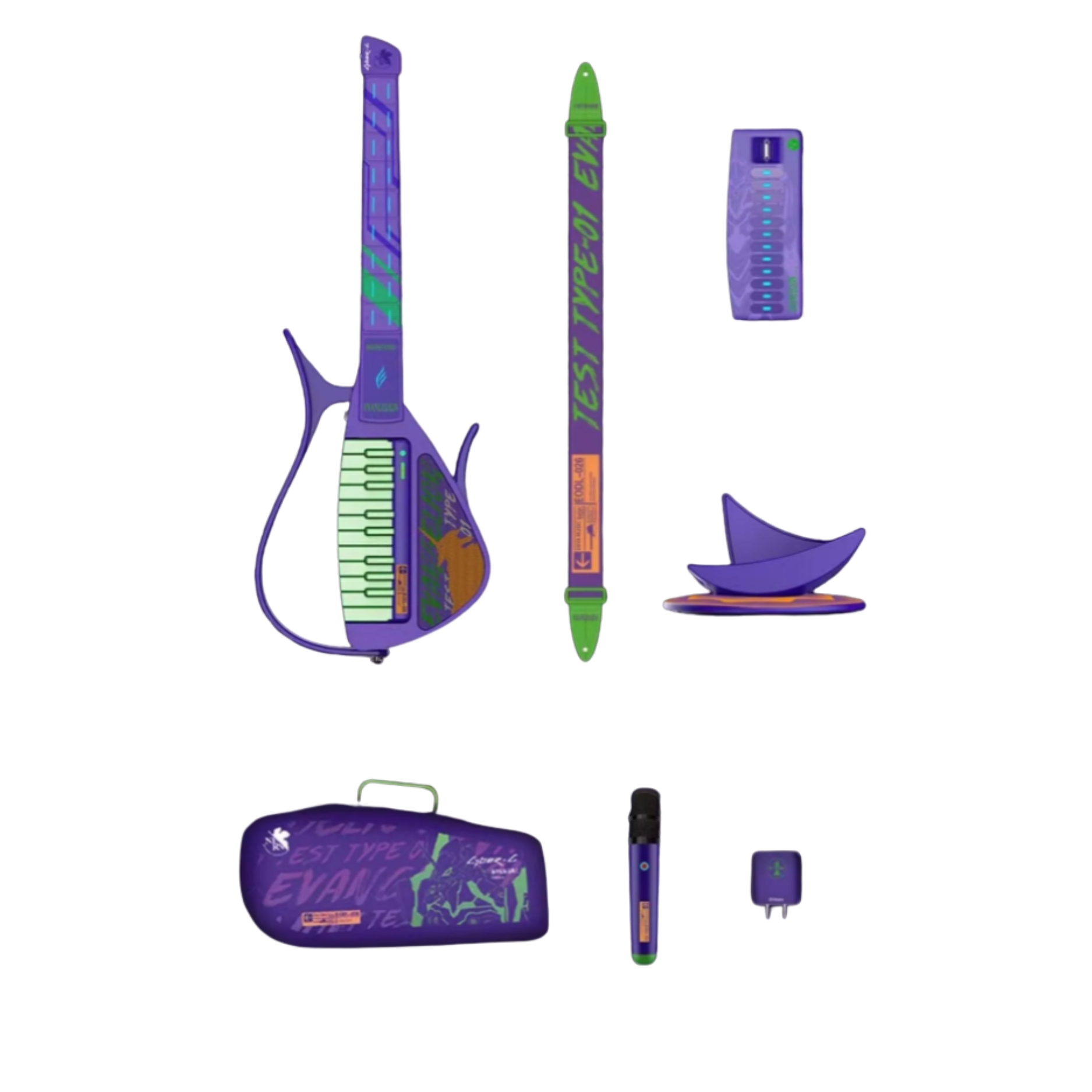 Đàn Guitar Enya Cyber G Stringless Pick Module, Eva