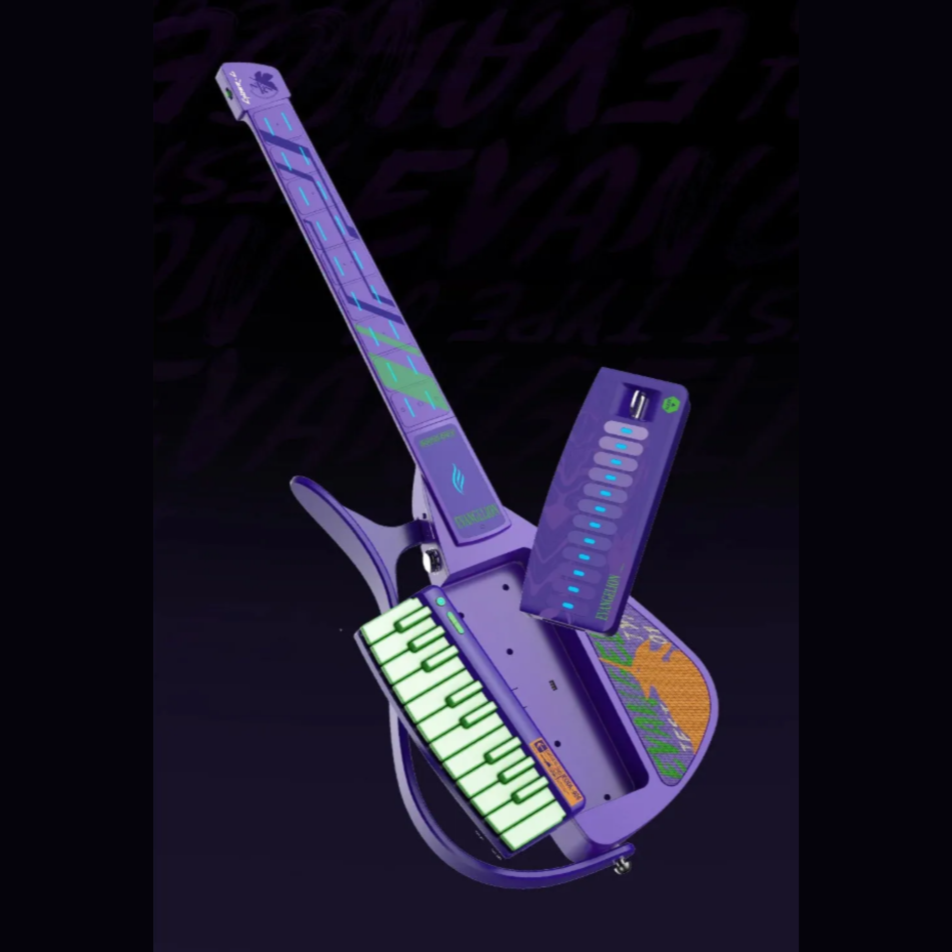 Đàn Guitar Enya Cyber G Stringless Pick Module, Eva