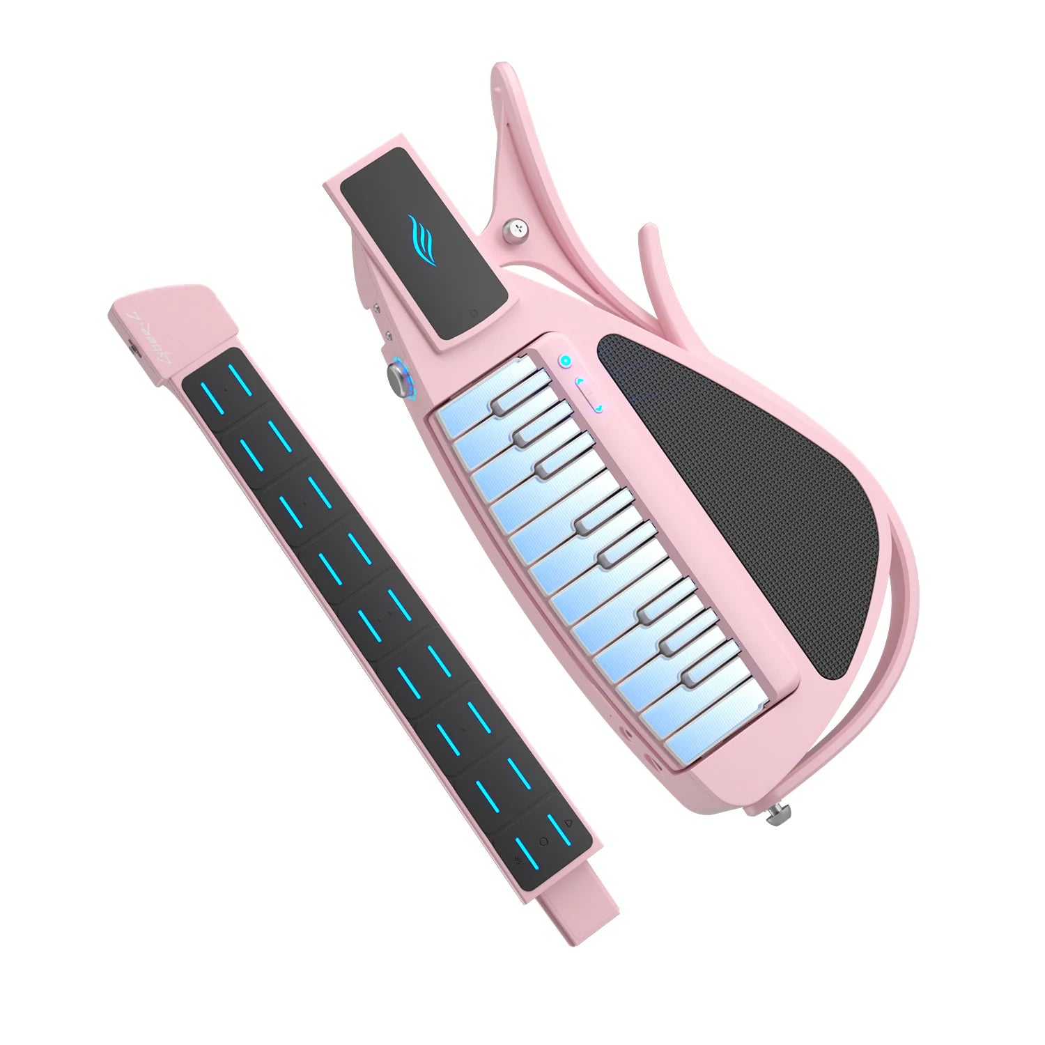 Đàn Guitar Enya Cyber G Stringless Keyboard Module, Pink