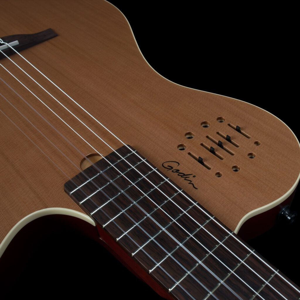 Đàn Guitar Silent Classic Godin Multiac Grand Concert Encore Natural SG